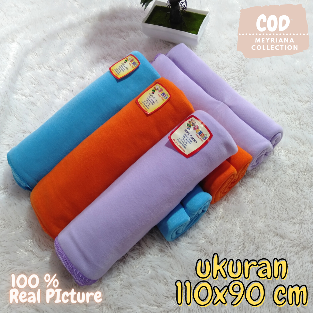 3 PCS Bedong Bayi Pernel Bayi Baru Lahir Rainbow Soft SNI Meyriana Collection