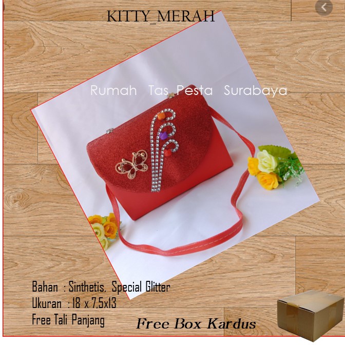 Tas Selempang,Tas Termurah,Tas Bagus,KITTY_MERAH