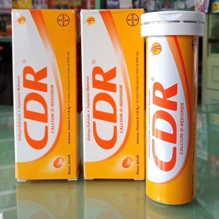 CDR EFFERVESCENT VITAMIN'10s TULANG