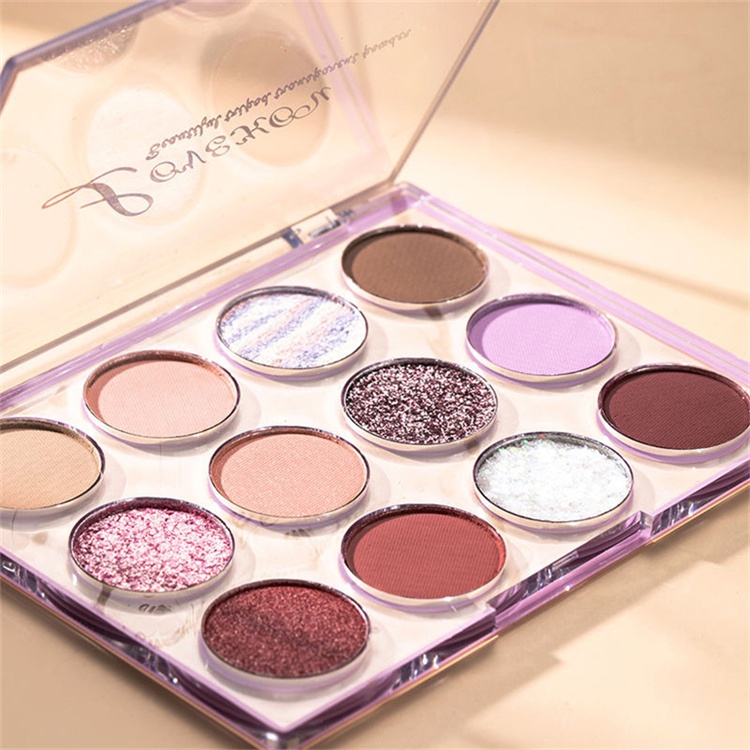 Eyeshadow 12 Colour Palette Eyeshadow Warna Nude Color Eyeshadow Make up COD !!!