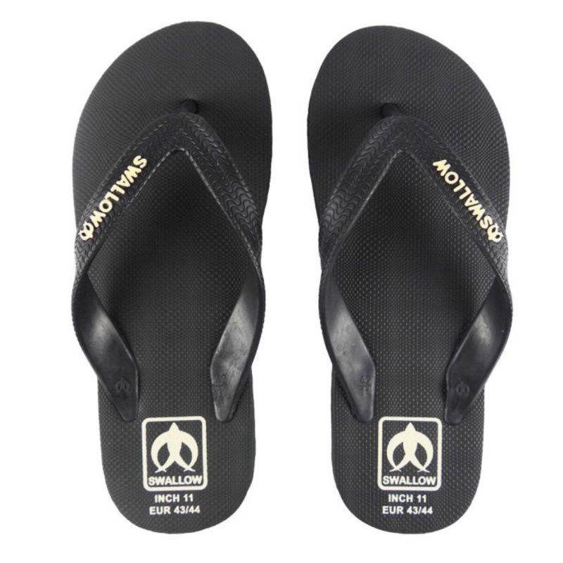 Sandal Jepit Swallow Legian Black nomor 11