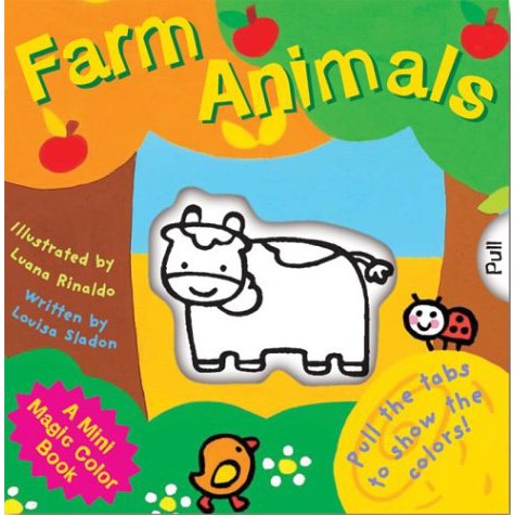 

Farm Animals Magic Colour Book