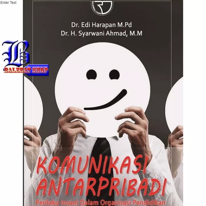 

Buku Buku Komunikasi antarpribadi RAJAWALI PERSADA