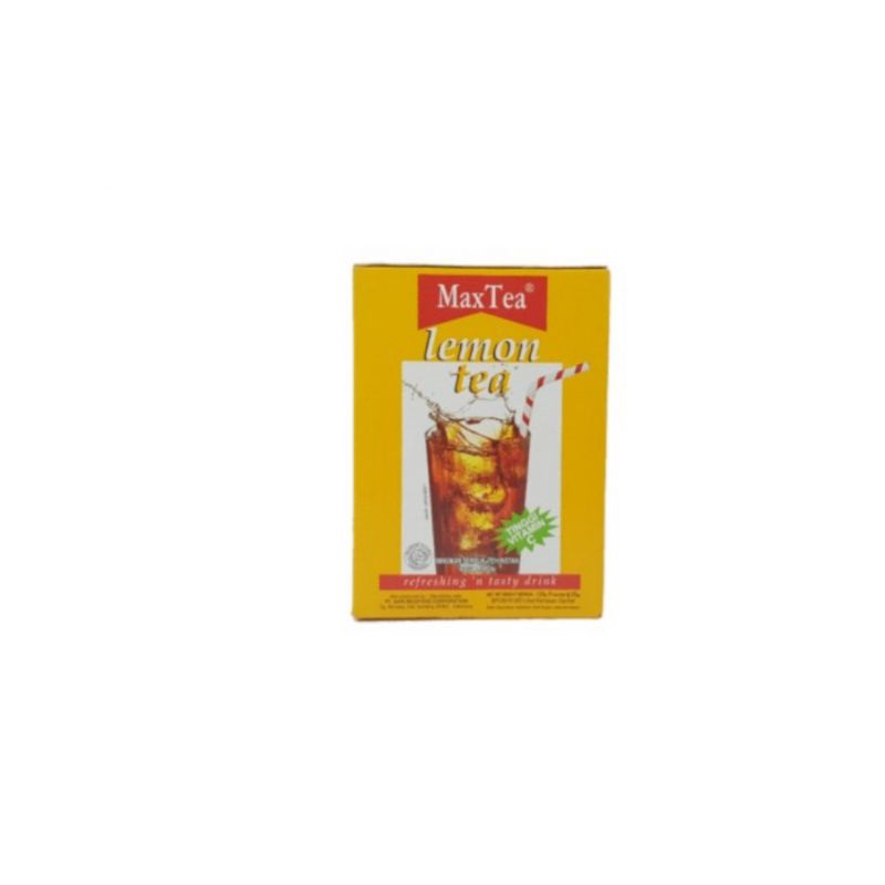 MAXTEA LEMON TEA BOX Isi 5 Sachet