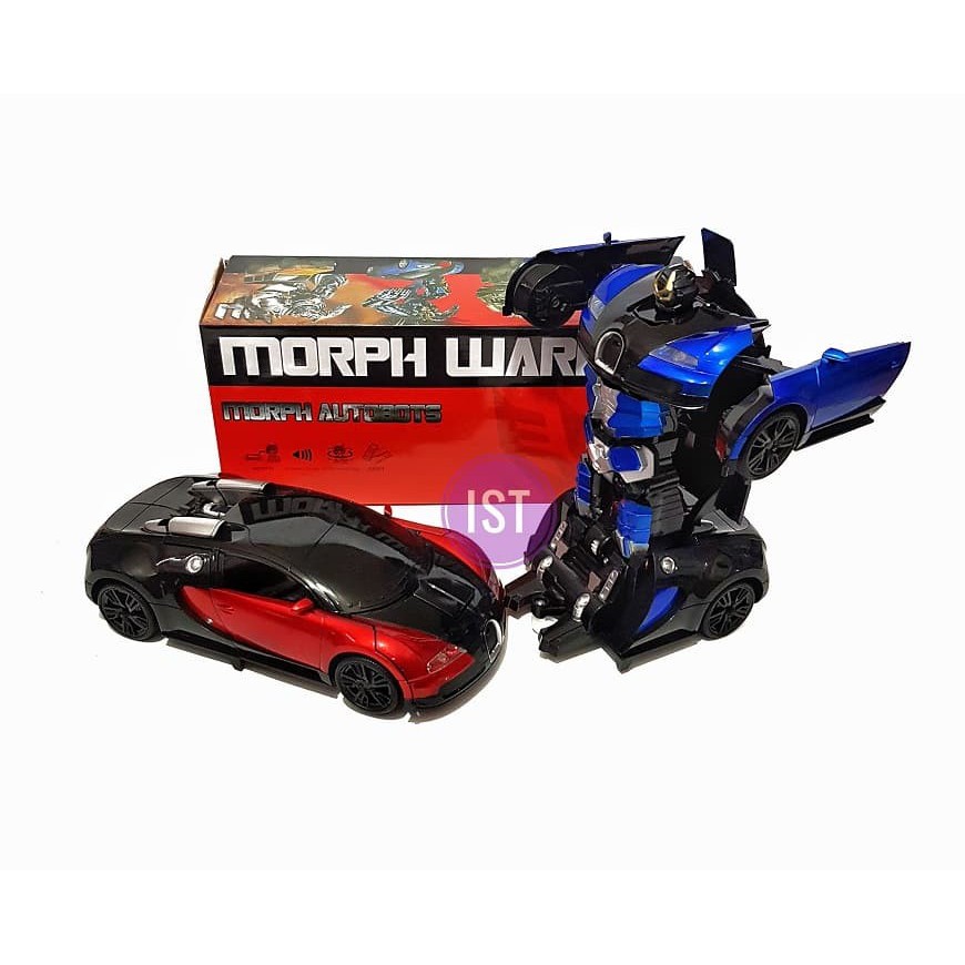 MWN.TOYS RC Remot Mobil Morph Autobots Buggati