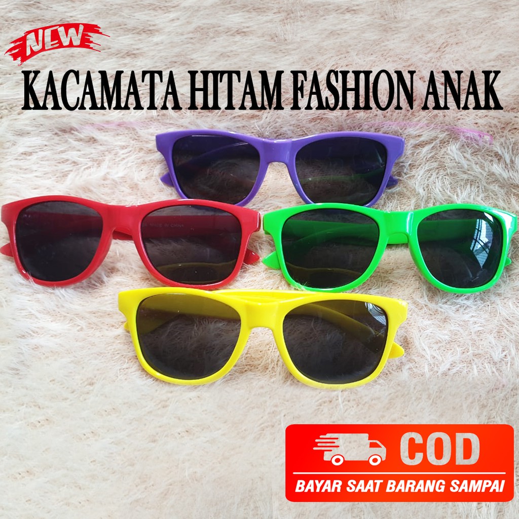 NEW Kacamata Hitam Anak anak Perempuan Laki laki Anti UV Trendy Retro Kids Sunglasses Fashion Anak