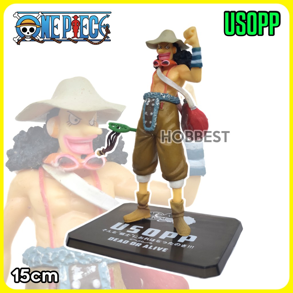 Action Figure ONE PIECE : USOPP - Miniatur Pajangan Mainan Topper Figuarts Zero Usop Fzo