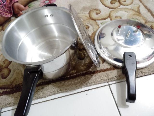 Presto Trisonic 8 Liter Panci Presto Bagus Dan Murah Safety Cover Lock