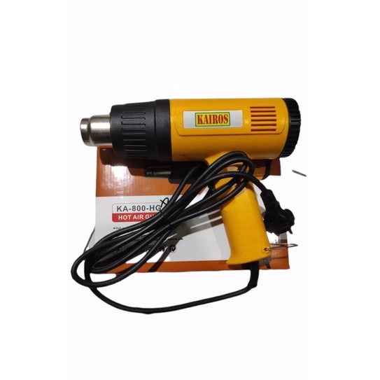 TERLARIS  KAIROS Hot Gun / Hot Air Gun / Heat Gun Hijau / Pemanas Skotlet / Pemanas Stiker Heat Gun PISTOL PEMANAS