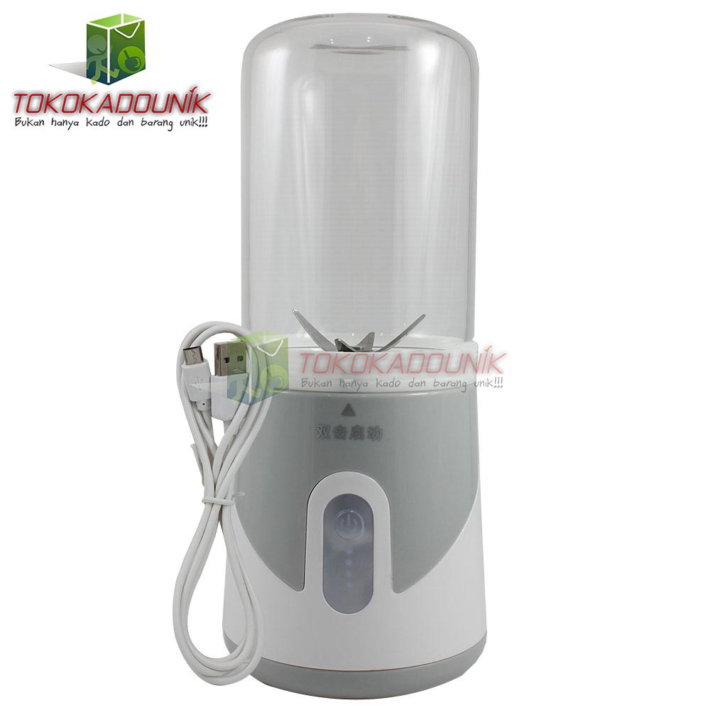 Electric Juicer Cup - Juice Dimana Saja Portable Juicer Blender + 6 Mata Pisau