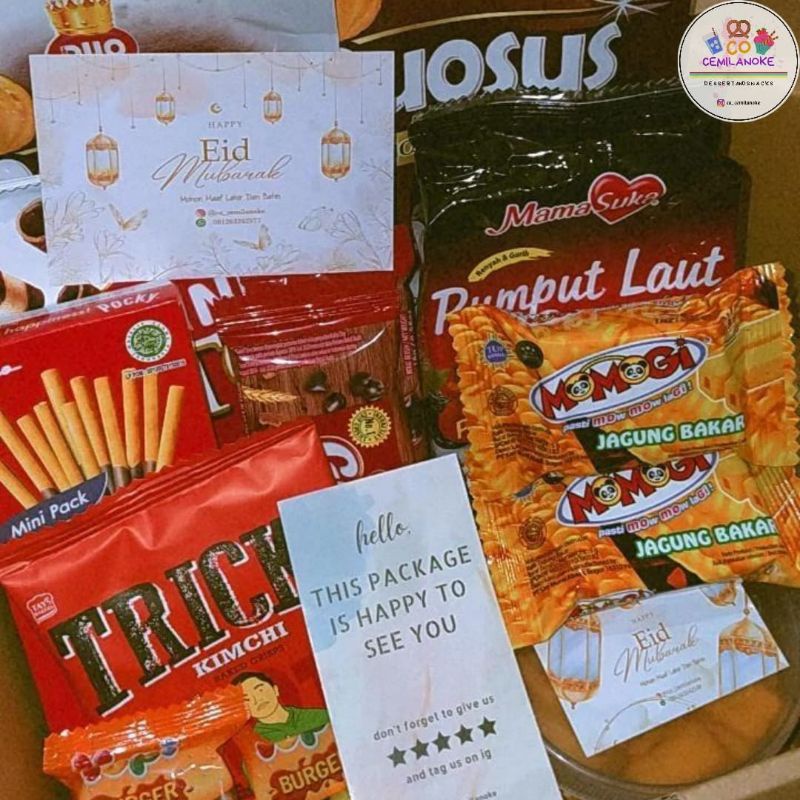 

Hampers | Snack box | Hampers Lebaran | Hampers Birthday | Hamper Ultah | Hampers Graduation | Hampers Natal | Hampers Imlek| Cemilan Oke | Cemilan Medan