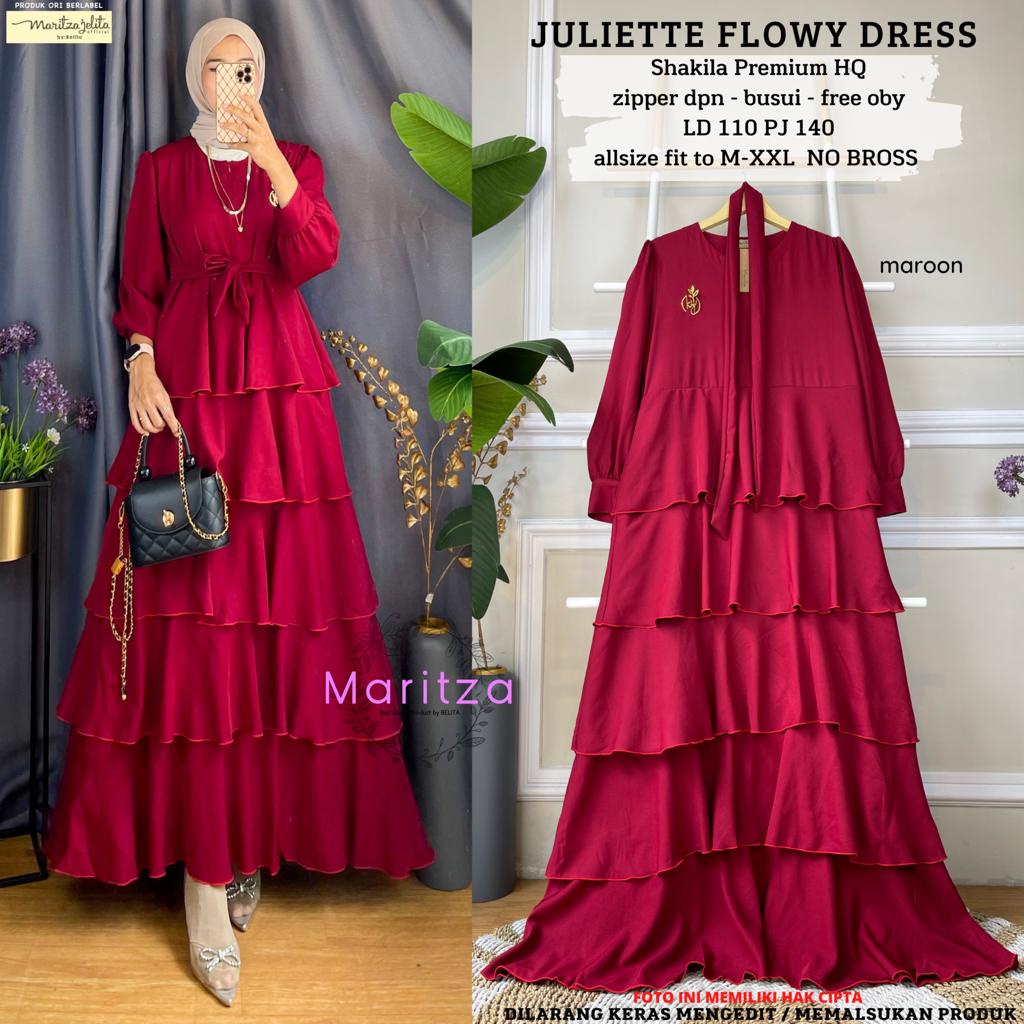 JULIETTE FLOWY DRESS GAMIS ORI MARITZA