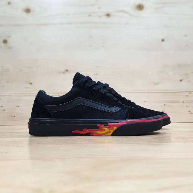 Vans Os Flame All Black