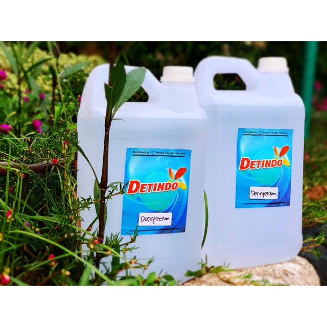 CAIRAN DESINFEKTAN 5liter Pembunuh Virus dan Bakteri Detindo