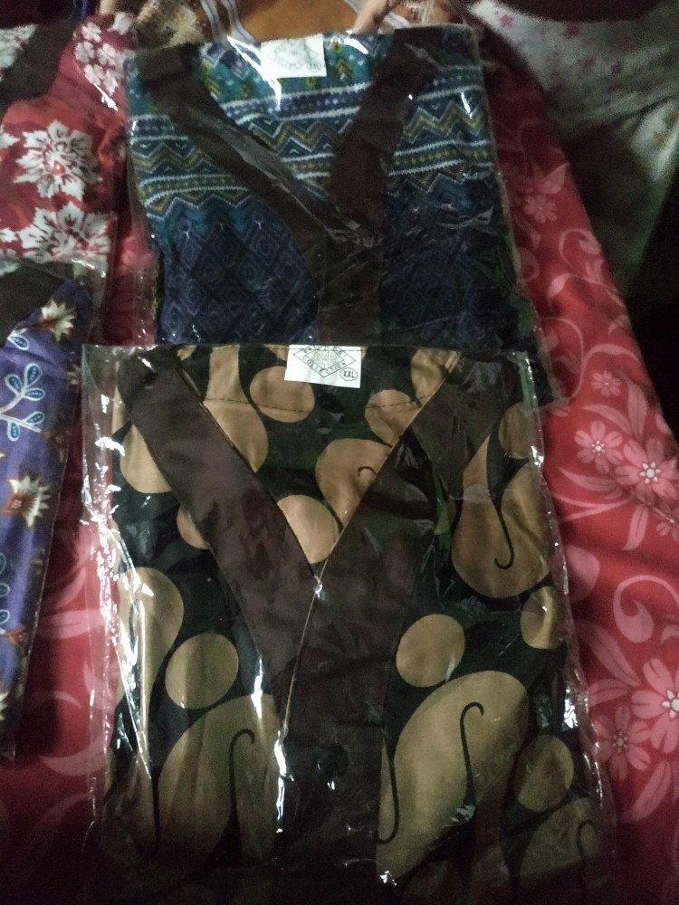 Piyama Batik Anak Piysma Anak Setelan Baju Tidur Anak Batik Unisex Cewek Cowok