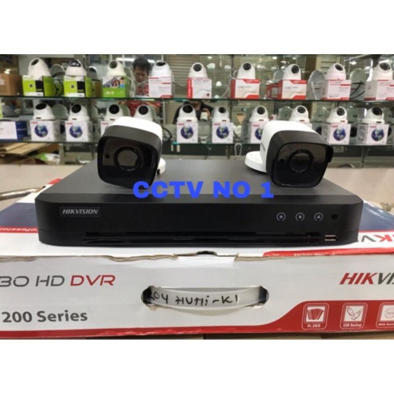 paket cctv hikvision 4ch kamera 5mp 2560p