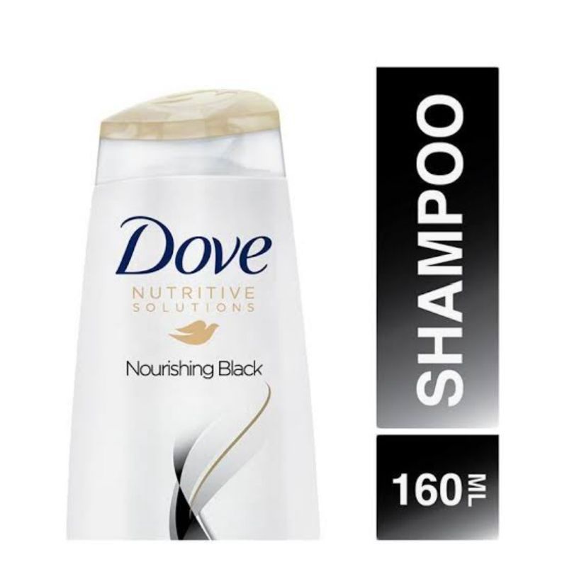 Dove Shampo Nourishing black Nutritive Solution 160ml