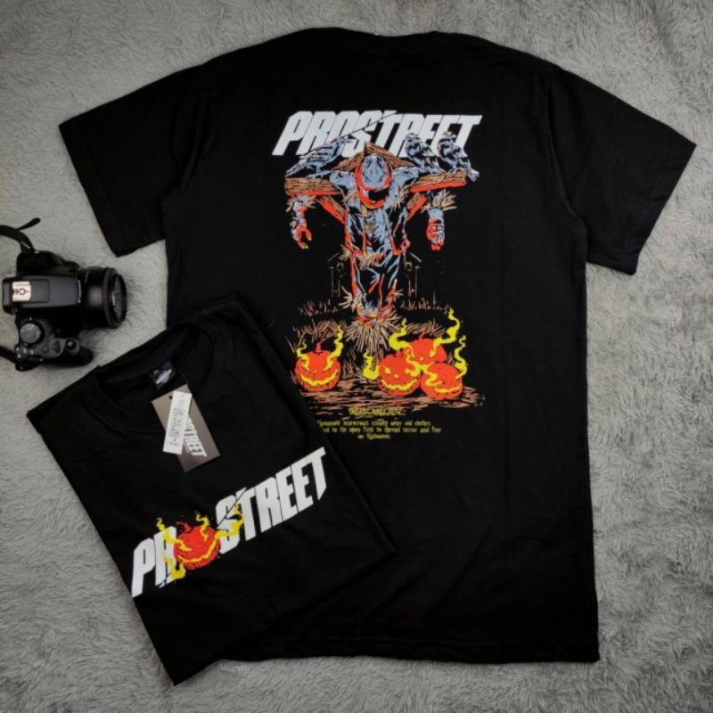 PROSTREET SCARECROW BLACK | KAOS PROSTREET SUNMORI | KAOS PROSTREET ORIGINAL | BAJU MOTOR BALAP