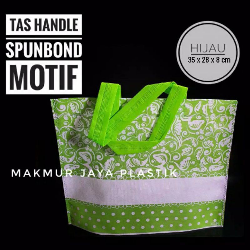 

[TAS KAIN SPUNBOND] TAS KAIN MOTIF ISI 12 PCS