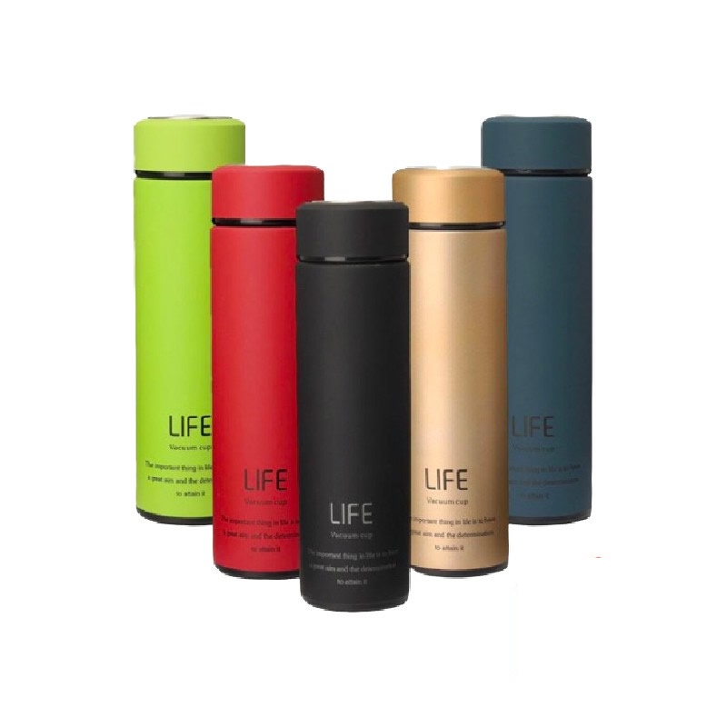 Termos LIFE 500ml Vacuum Flask Botol Air Tahan Panas Stainless