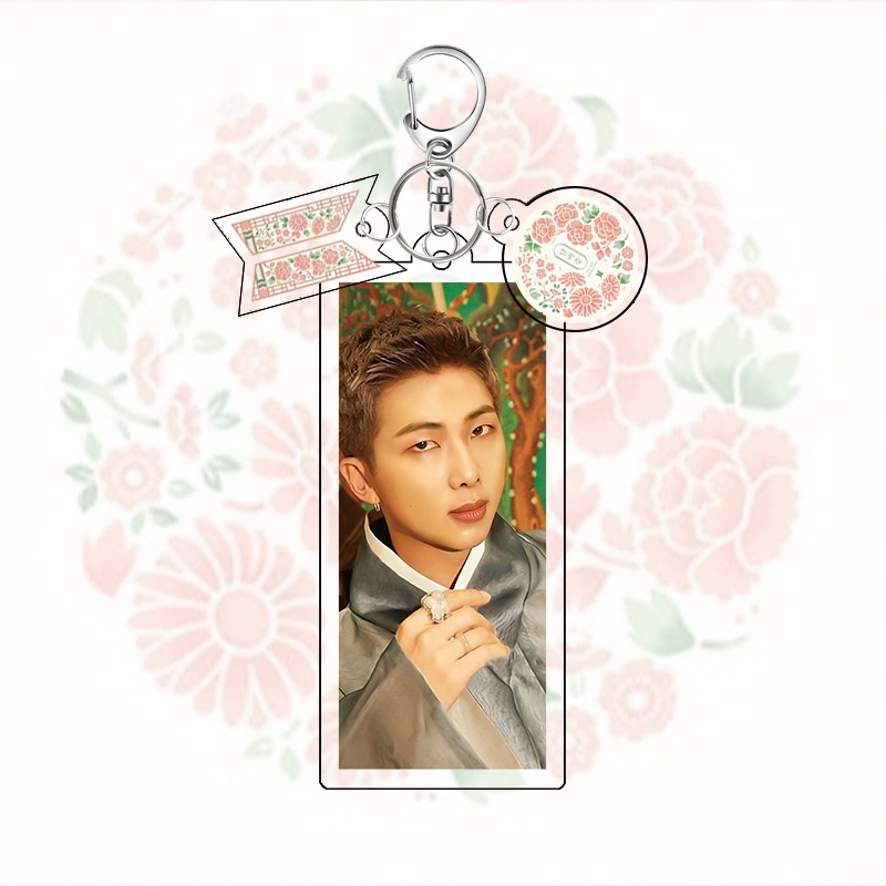 Gantungan Kunci Desain Kpop BTS DALMAJUNG Bahan Akrilik