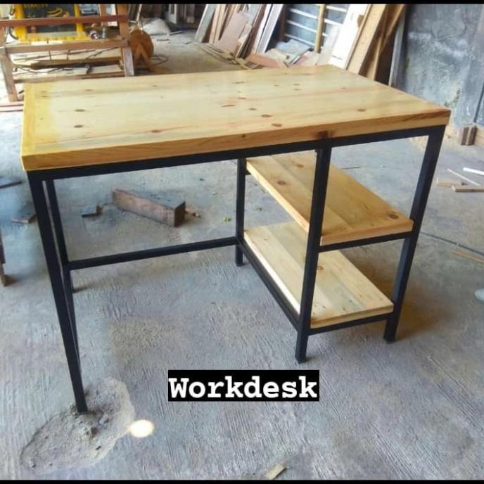 :>:>:>:>] meja kerja komputer rangka besi