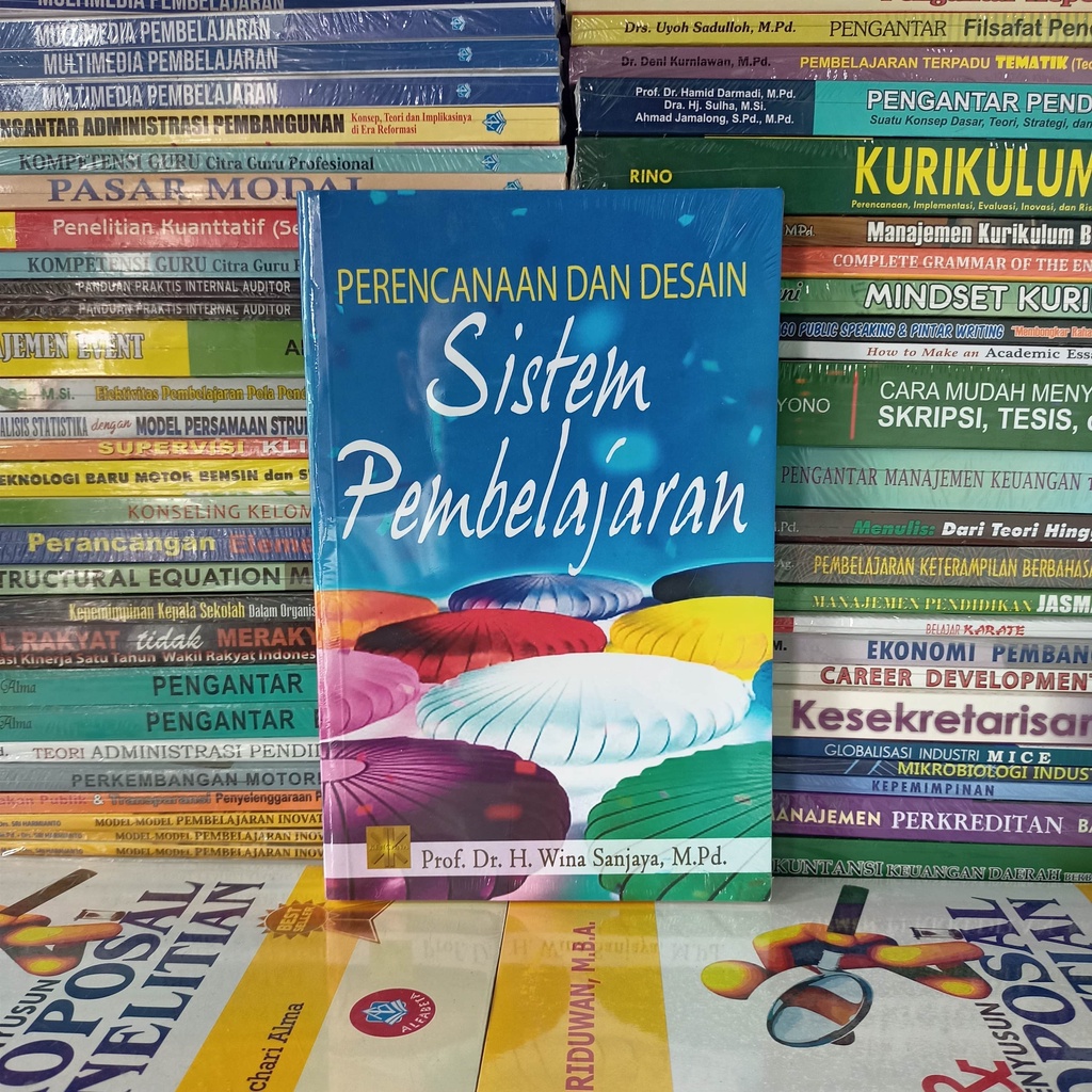 Buku PERENCANAAN DAN DESAIN SISTEM PEMBELAJARAN oleh Wina Sanjaya Kencana