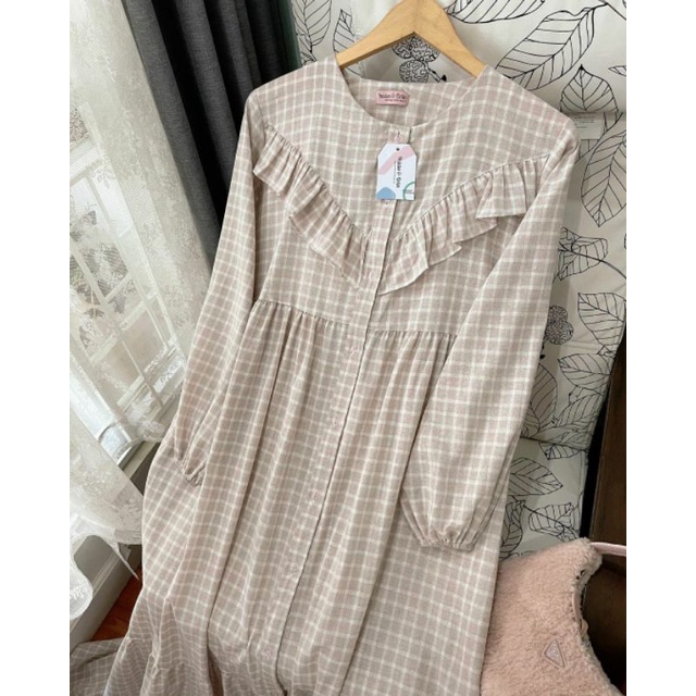 Hayya plaid dusty by haideeorlin