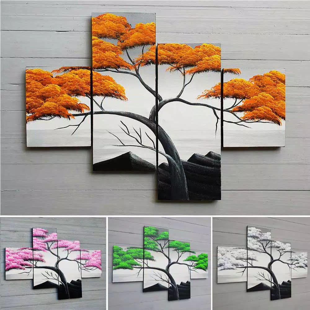 lukisan kanvas pemandangan