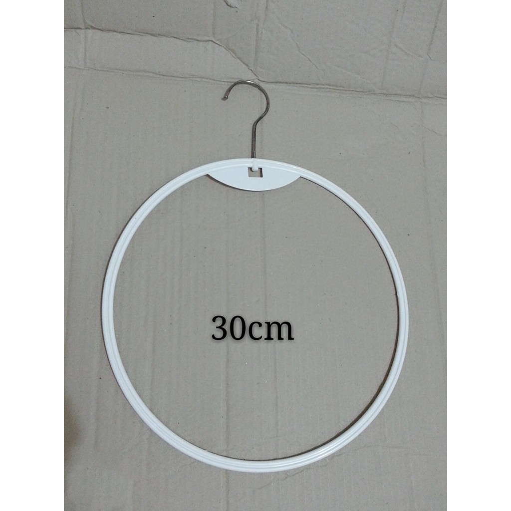 Hanger kerudung BULAT 30cm (HARGA SATUAN)