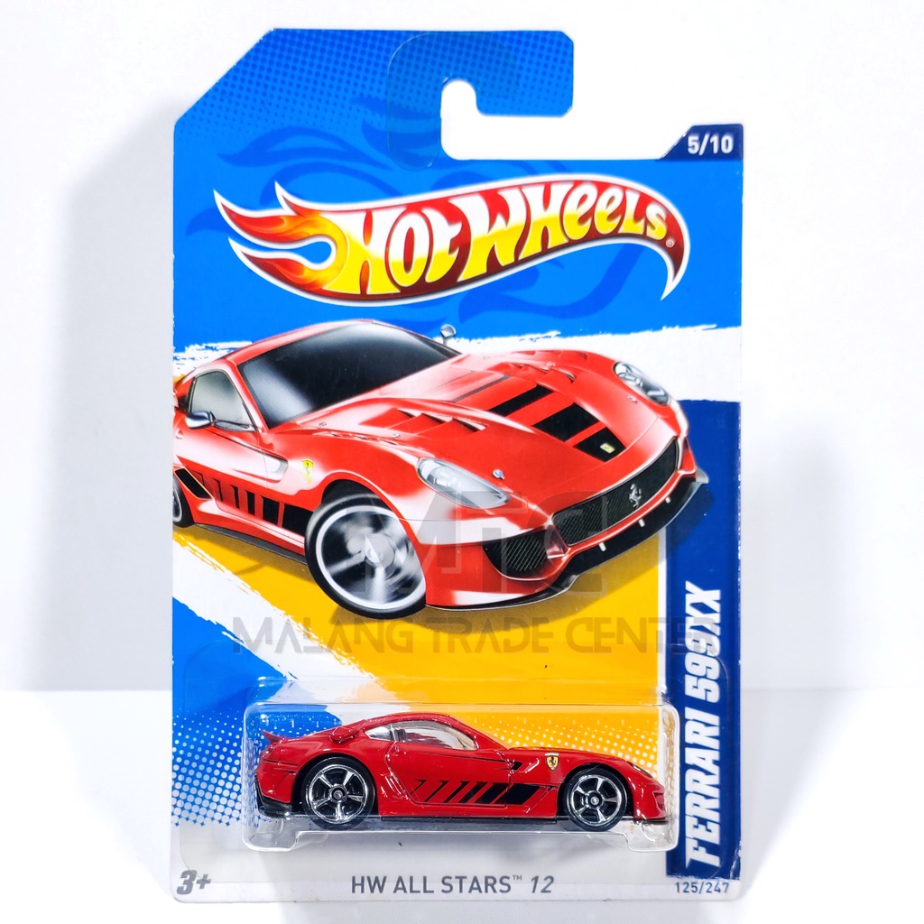 Hot Wheels Ferrari 599XX Red