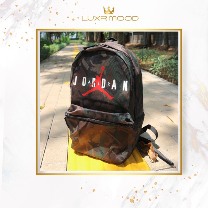 jordan camo backpack