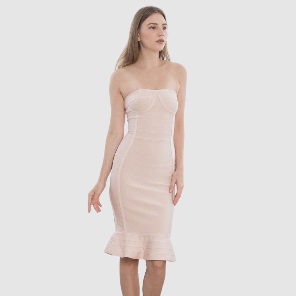 TAYLOR TUBE MERMAID SEXY BANDAGE DRESS