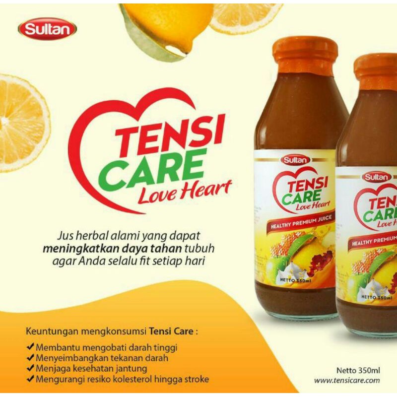 Obat Darah Tinggi Kolestrol Jantung - Herbal Tensi Care 350 ml