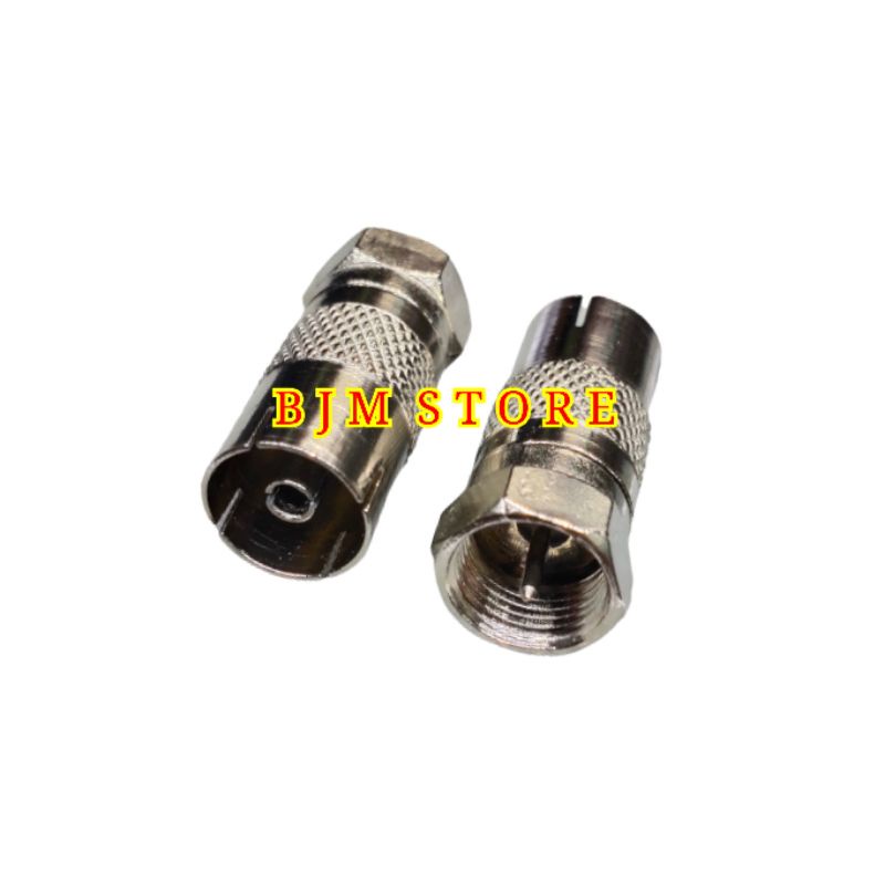 CONNECTOR F MALE TO PAL FEMALE / JACK KONEKTOR PAL CEWEK