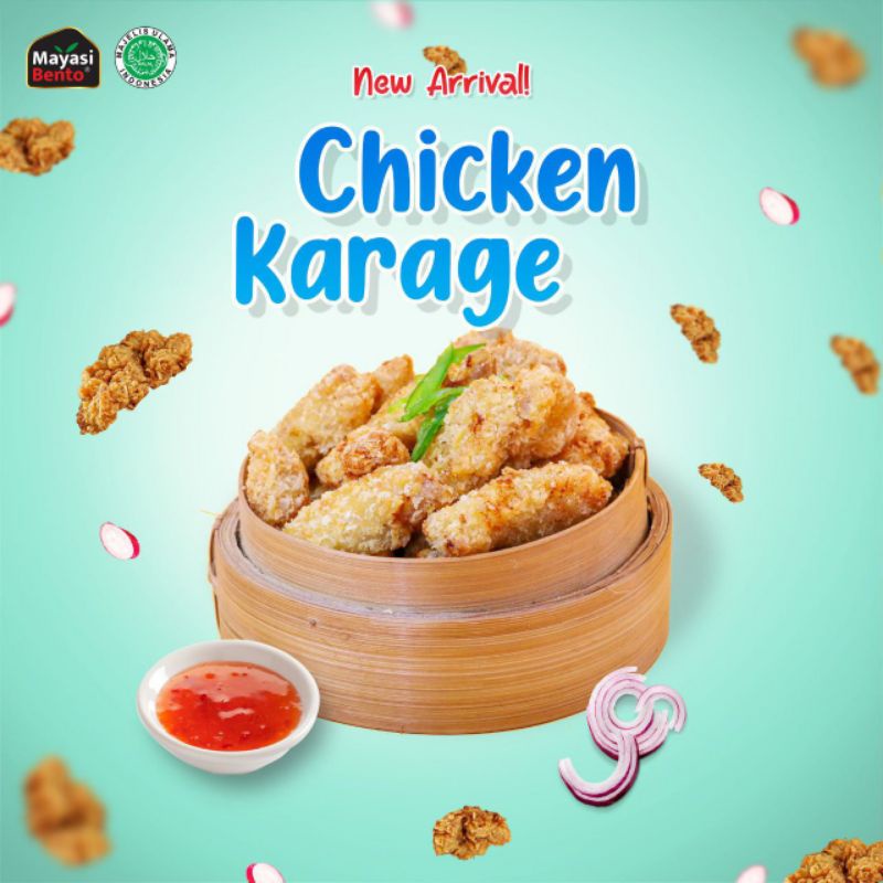 

Chicken Karage Mayasi Bento BPOM HALAL