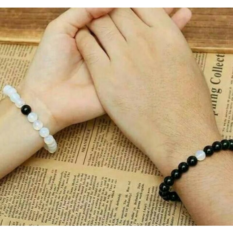 Gelang Couple Batu Giok Import