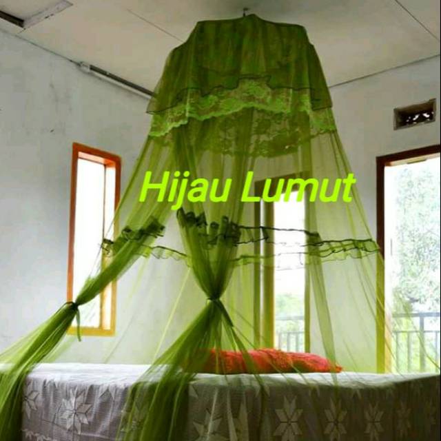 Kelambu Gantung JODHA HIJAU LUMUT