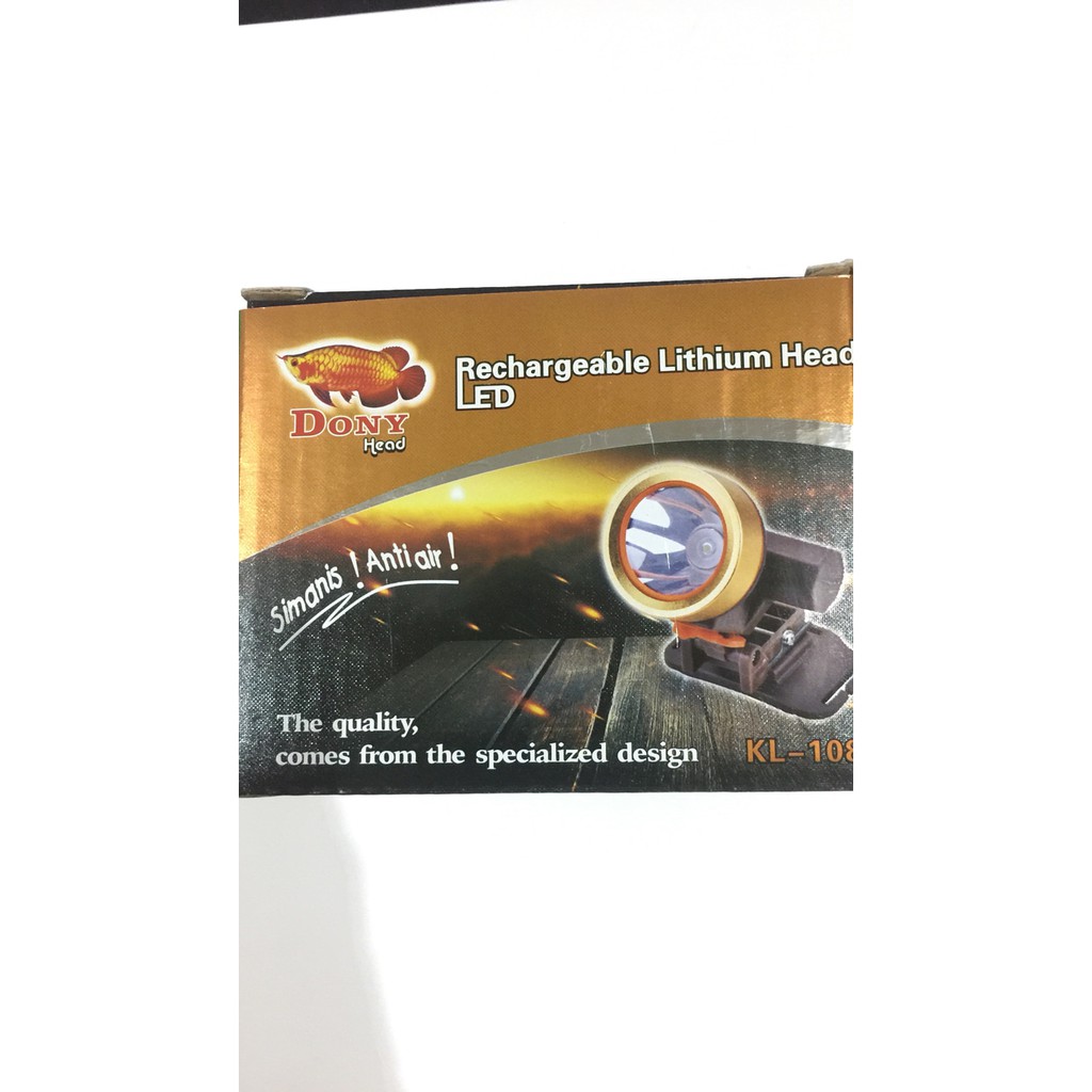 Senter Kepala / Head Lamp LED Dony KL108 Si Manis Anti Air