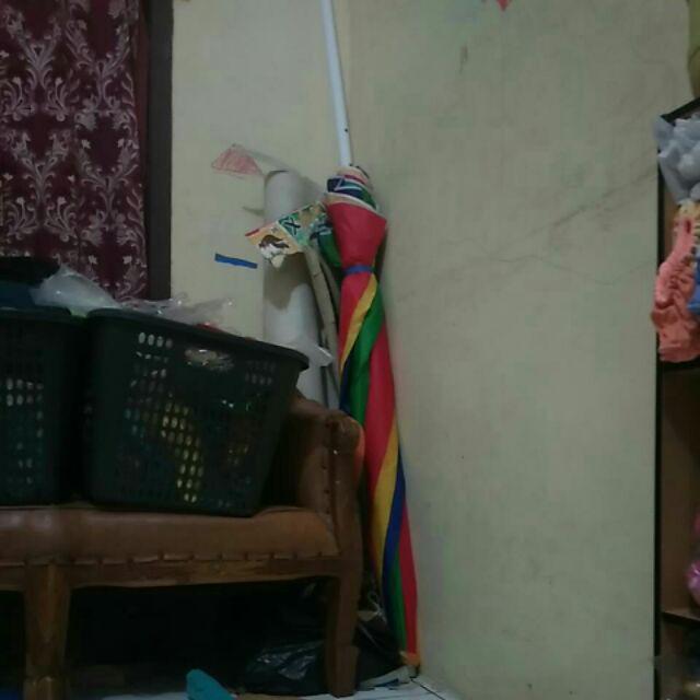 Ombotak Payung Tenda Pelangi M Diameter 48 217cm Jualan Pantai Cafe Taman Pkl