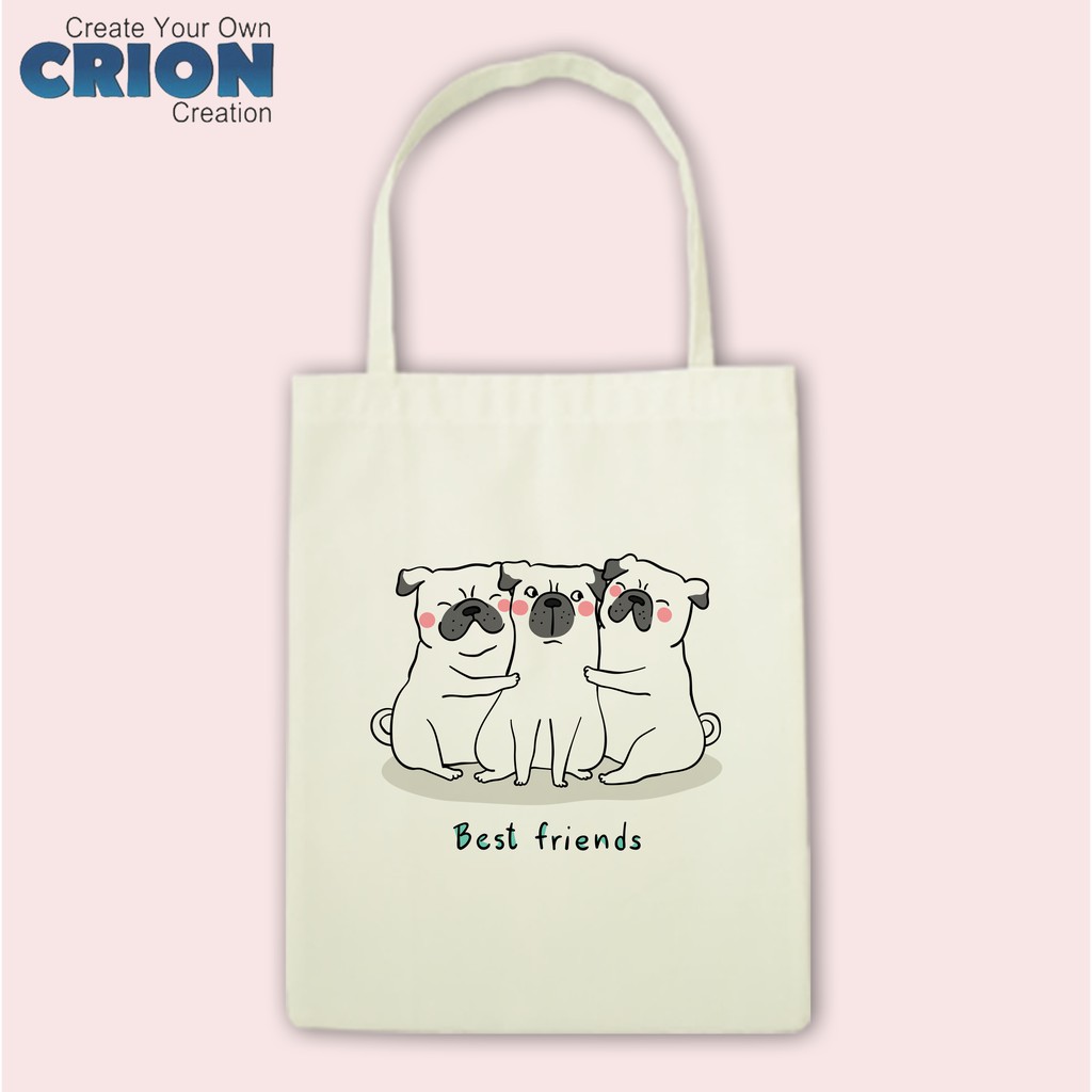 Totebag / Tas Belanja Lucu Friendship Theme - by Crion