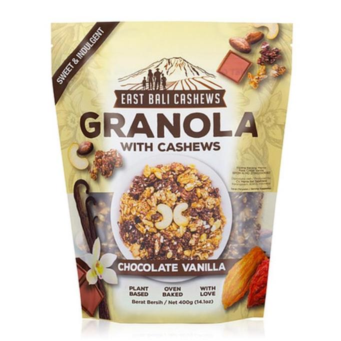 

>>>>>] Granola chocolate Vanilla 400g - East Bali Cashews Sereal / Cereal