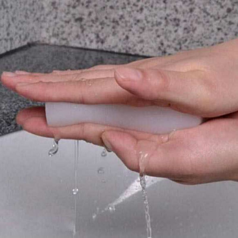 Spons Melamin Ajaib Pembersih Perabotan Tanpa Sabun Serbaguna Bersih Mengkilap