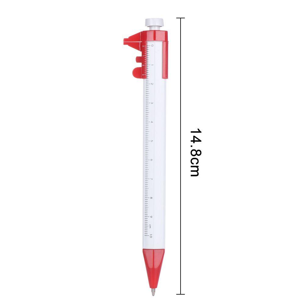 Populer Vernier Calipers Pen Alat Tulis Berputar Unisex Penggaris Skala Multifungsi