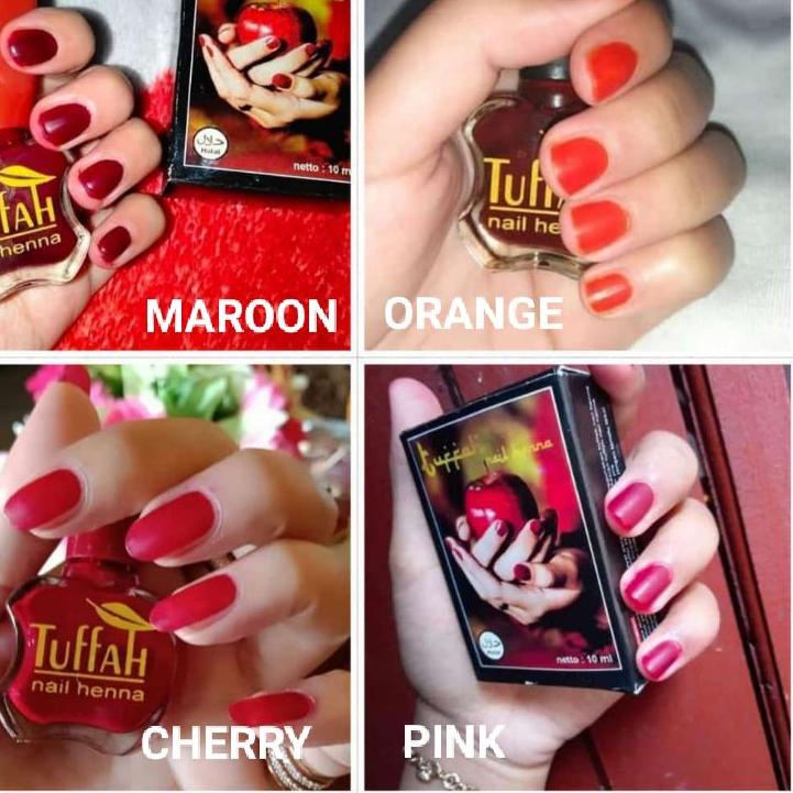 ♣ (READY) TUFFAH NAIL HENNA | KUTEK HALAH | MUSLIM |TUFFAH ORI | KUTEK TUFFAH ORI | TUFFAH MARON | K