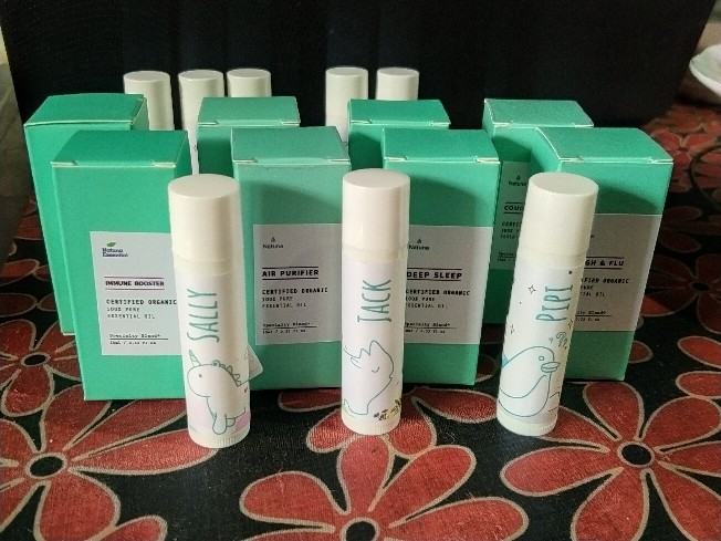 Natuna Immune Booster N Sally Essential Oil Diffuser Humidifier Minyak Esensial Purifier Aromaterapi