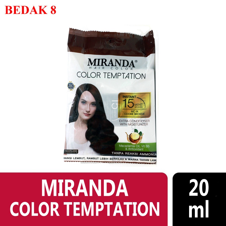 Miranda Hair Color Temptation/ Semir Miranda Sachet