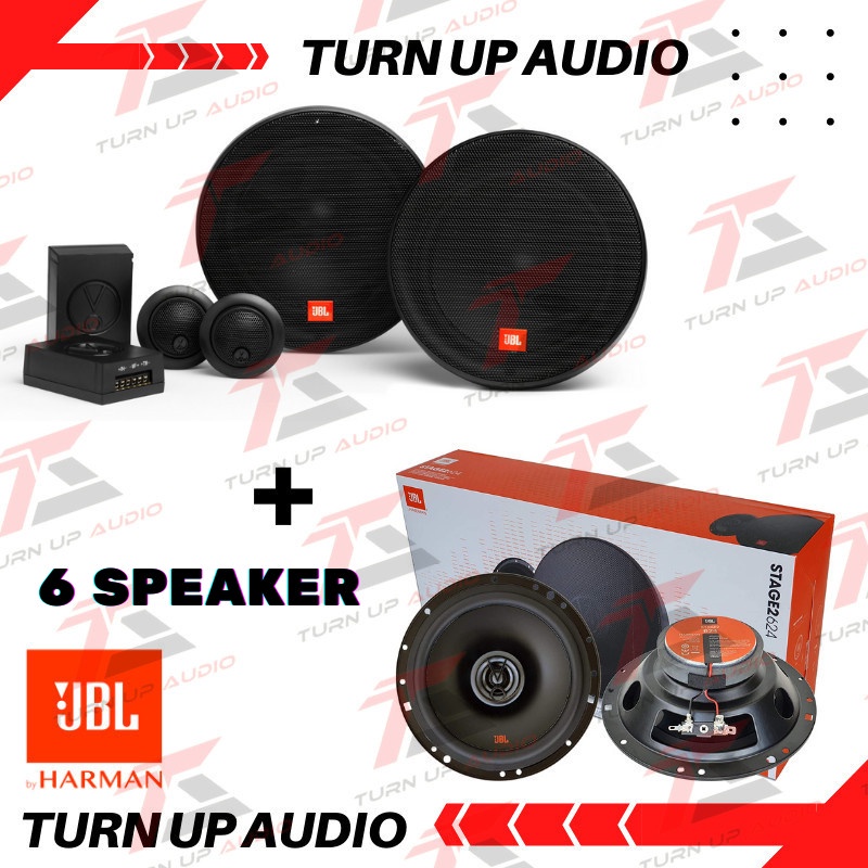 PAKET AUDIO MOBIL JBL by HARMAN KARDON untuk SPEAKER PINTU MOBIL FULL