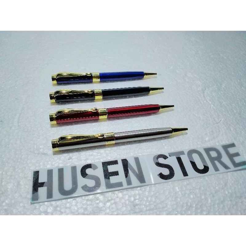 

Pulpen Ballpoint Pena metal 021 Box Mirip Parker+BokMerah