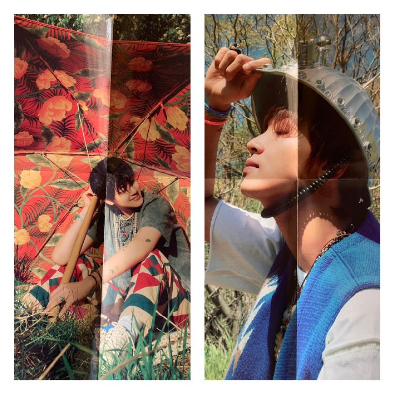 [TAKE ALL] FOLDED POSTER HAECHAN & JAEMIN NCT DREAM HELLO FUTURE (FUTURE VER) THE 1ST ALBUM REPACKAG